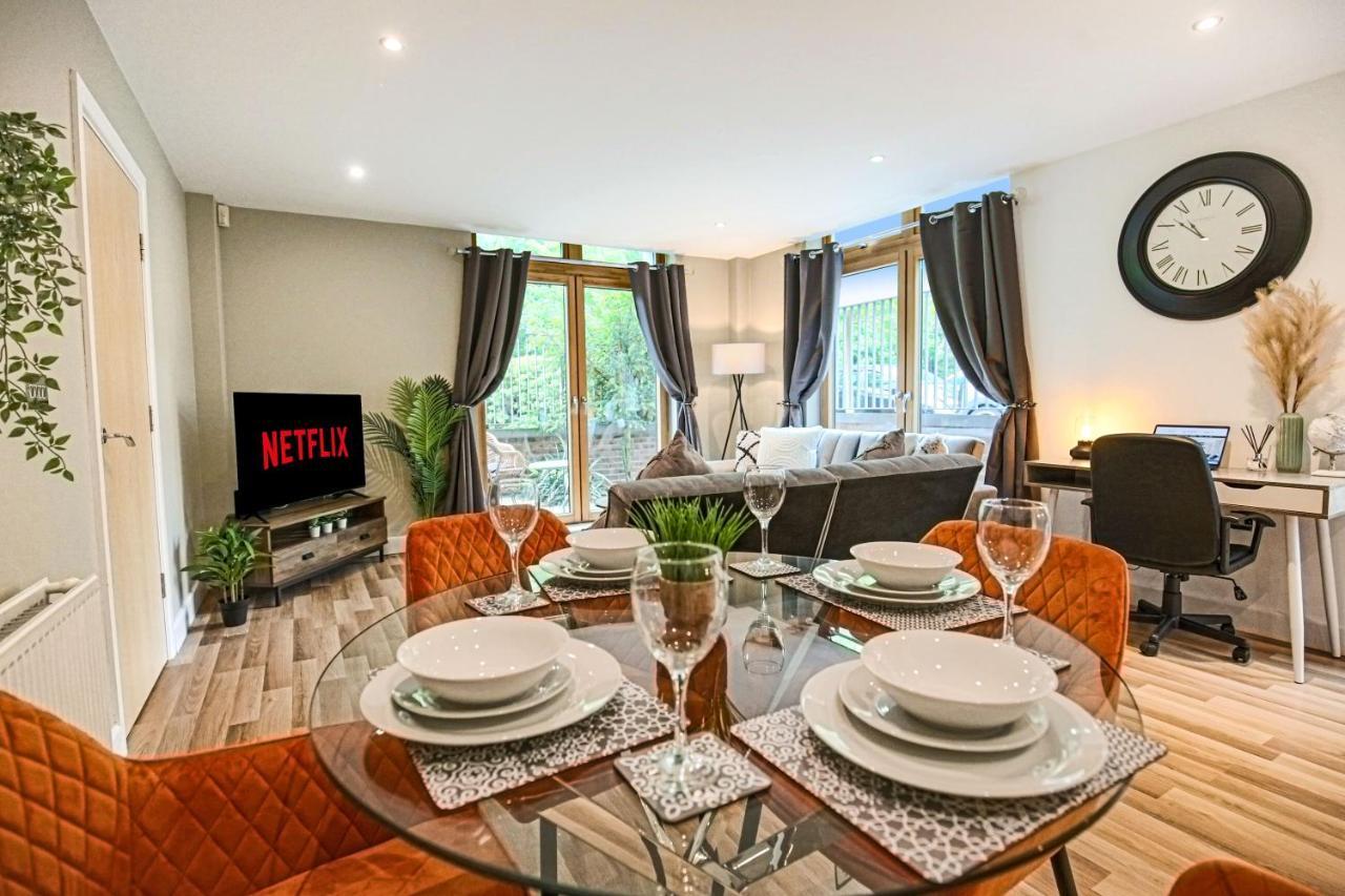 Campbell Park Apartment - City Centre - Free Parking, Balcony, Super-Fast Wifi And Smart Tv With Netflix By Yoko Property Милтон-Кейнс Экстерьер фото